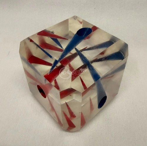 Cubo fermacarte scrivania - cubo,