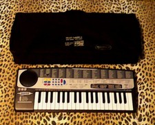 PIANOLA TASTIERA MUSICALE FARFISA F 406 GRADO B+ PIU' BORSA A TRACOLLA 