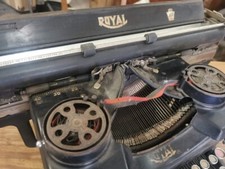 royal antica macchina da scrivere scheletrata