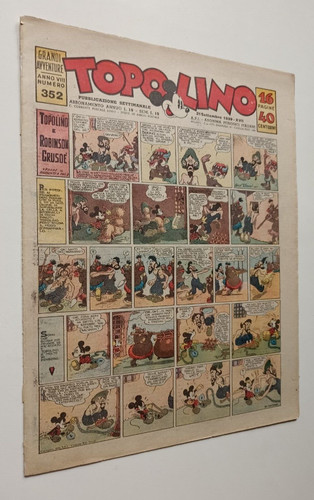 Fumetto topolino giornale - topolino,