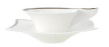 6 tazze The con Piatto New Wave Premium Platinum di  Villeroy & Boch