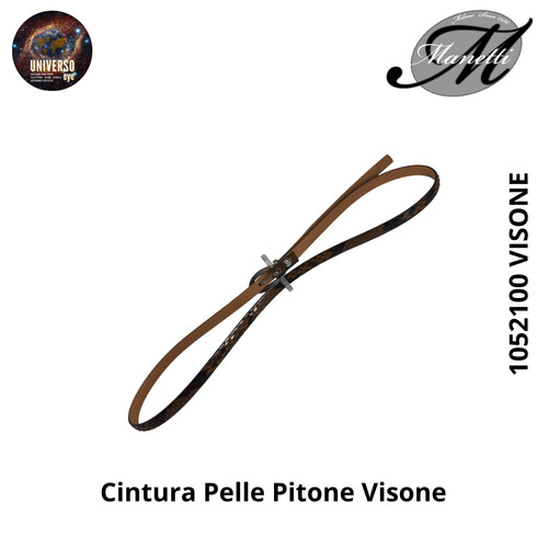Cintura donna pelle pitone - donna,
