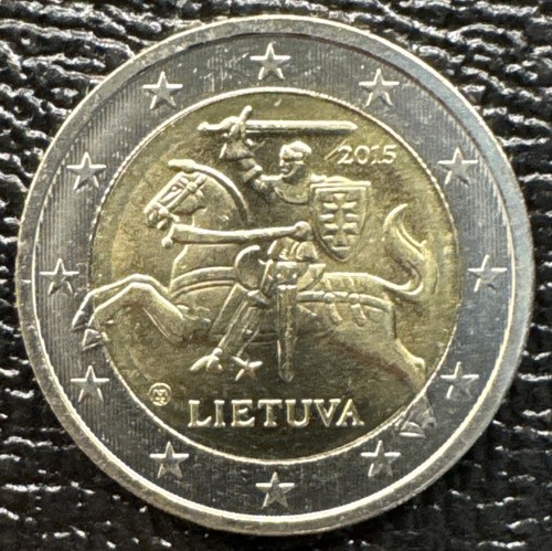 Lituania 2015 lmk bimetallico - 2015-lmk,