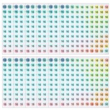 Adesivi riflettenti rotondi