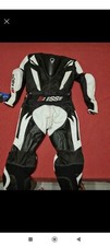 Tuta moto pelle tessuto - tuta,