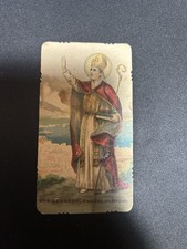 Santin holy card - card, gennaro