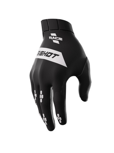 Guanti moto shot - race, black