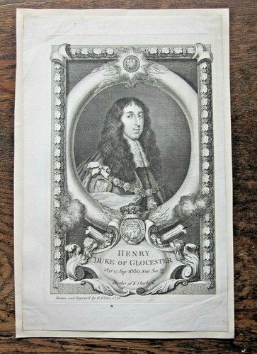 1736 enrico duca - enrico, gloucester