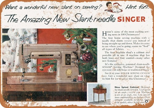 Insegna metallo 1952 - in,