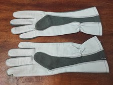 GUANTI DA VOLO PELLE E TESSUTO