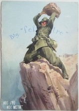 CARTOLINA BATTAGLIONE FELTRE 7 REGGIMENTO ALPINI ALPINISMO GUERRA MILITARE M3