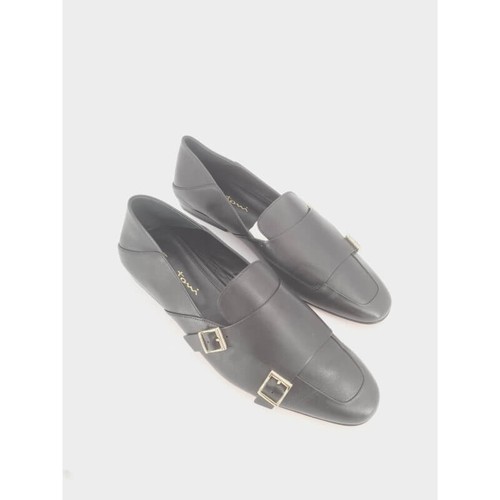 Mocassins noirs santoni 39 - noirs,