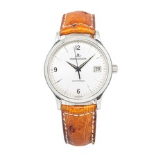 Orologio Jaeger LeCoultre Master Control 140.840.892B completo quadrante argento 37 mm