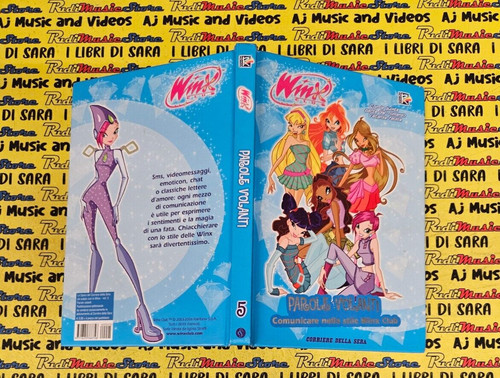 Book libro parole volanti winx - parole,