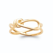 Anello In Oro Placcato 18