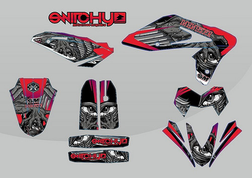 Kit adesivi grafiche monster - grafiche,