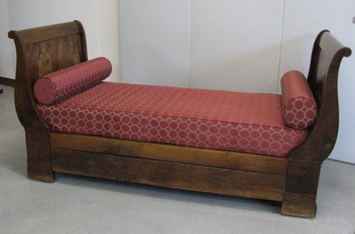 Letto antico noce modello - letto,