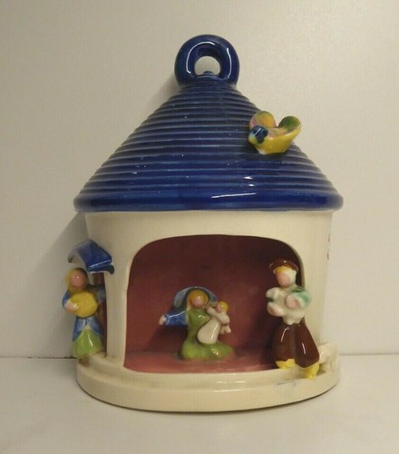 Presepe vintage ceramica - presepe,