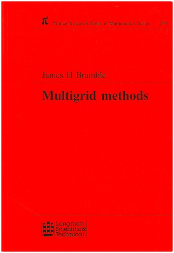 Multigrid methods chapman - methods, (chapman