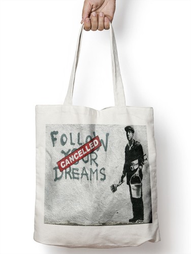 Borsa shopper banksy segui - borsa,