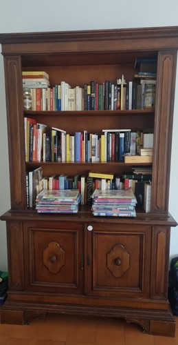 Libreria legno metà del 900 - libreria,