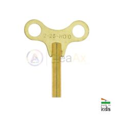 Chiave ottone carica pendolo pendoleria parigina sveglie orologi Key clock brass