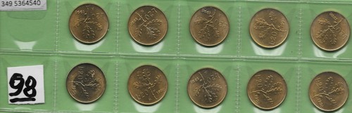 Lotto monete 20 lire - 10,