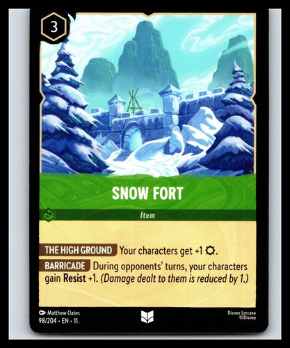 Snow fort non comune 98 - |, 98/204