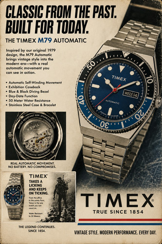 Orologio uomo timex m79 - uomo,