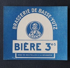 Vecchia etichetta BIRRA BASSA