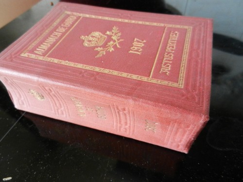 Paola almanach gotha 1907 - almanach,