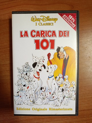 Vhs carica dei 101 - vhs, la