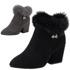 Stivaletti donna pelliccia