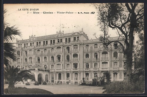Cpa nice cimiez - cpa,