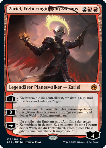 Mtg magic the gathering - mtg, zariel