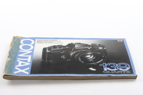Contax 139 quartz - 139, istruzioni