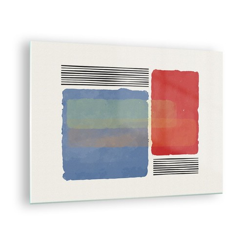 Quadro vetro 70x50cm - su, pezzo