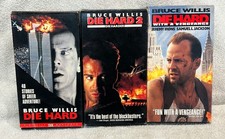 DIE HARD 1 2 3 VHS lot Die