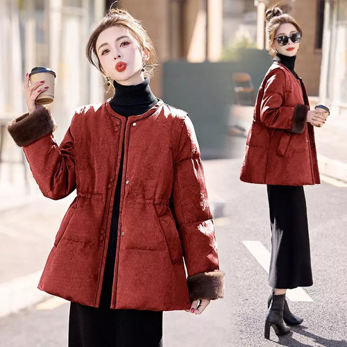 Cappotto donna rosso elegante - donna,