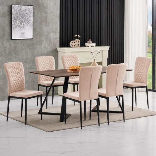 Set sedie pranzo moderne - 6,