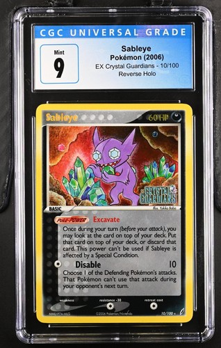 Pokemon cgc sableye - pokemon, 9