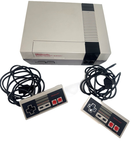 Nintendo nes console con due - nes,