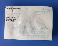 libro uso e manutenzione KAWASAKI Z750 ABS CL/MC .2011. usato