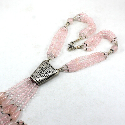 Collana pietra preziosa - pietra, quarzo
