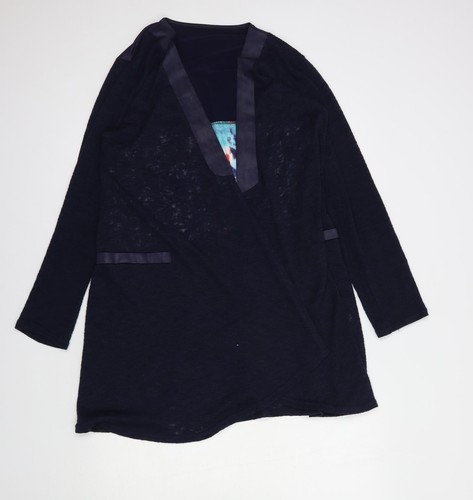 Lippi womens blue neck - womens, v-neck