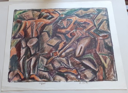 Emilio notte litografia - emilio, - litografia