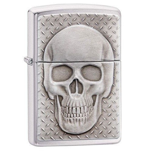 Zippo accendino skull - accendino,