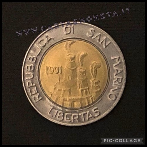 500 lire san marino - san,