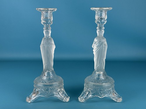 Antichi candelabri vetro - antichi,