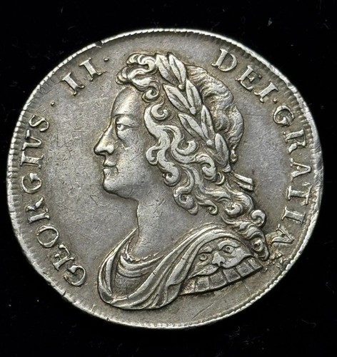 Mezza corona argento 1739 - corona,